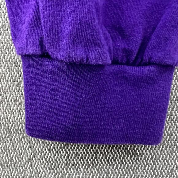 Bearded Villains Chicago Untouchables Mens Purple Long Sleeve Crew Neck Shirt XL - Picture 5 of 9